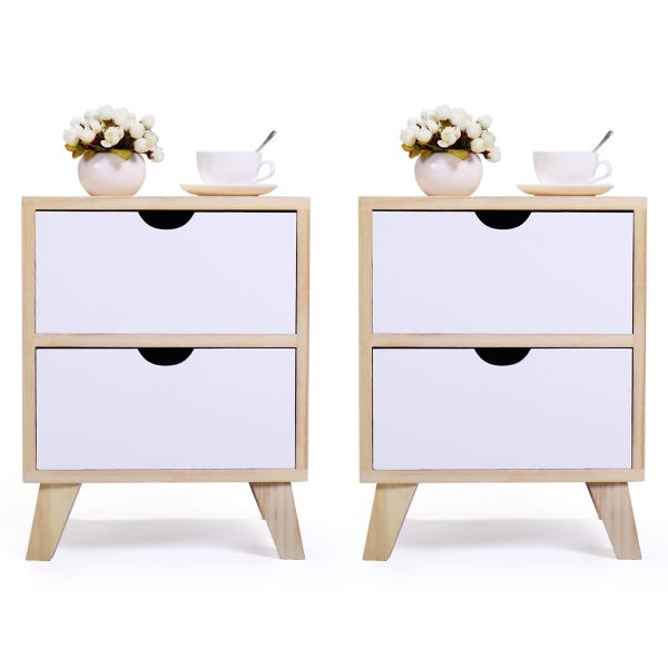 cute white side table