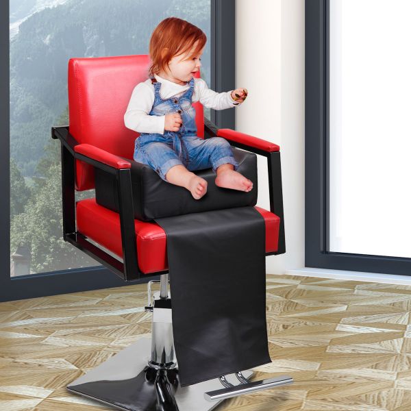 Jaxpety Barber Child Chair Booster SEATS W/leather Cushion